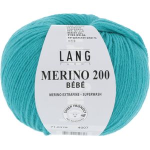 Lang Yarns Merino Bebe 200 nr 378 Blauw
