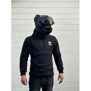 Kevlar Motorhoodie L - TC MotoWear - CE-Level 2 - Hoogwaardig Kevlar - Motorhoodie