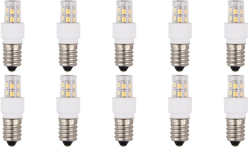 SPL - E14 LED Lamp - Neutraal Wit - 2W - LED Buislamp T17 - 10 Stuks