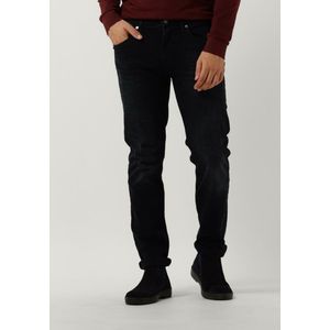 7 For All Mankind Slimmy Tapered Stretch Tek Principle Jeans Heren - Broek - Zwart - Maat 33