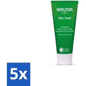 WELEDA - Crème - Skin Food - Droge huid - 75 ml - Bulkverpakking - 5 stuks