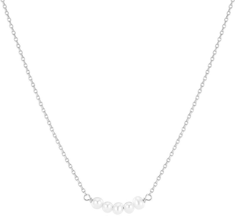 Sif Jakobs Essenza SJ-N2735-P - Dames - Ketting - Wit - 21 CM