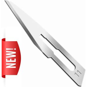 Steriele Scalpelmesjes (No:11) - 100 stuks