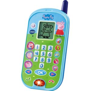 VTech Peppa Pig Baby Leertelefoon - Interactief Mobieltje - Met Geluiden - Educatief Babyspeelgoed - Cadeau - Vanaf 2 Jaar