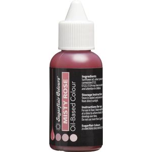 Sugarflair Oil Based Colours Voedingskleurstof - Mist Roze - 30ml
