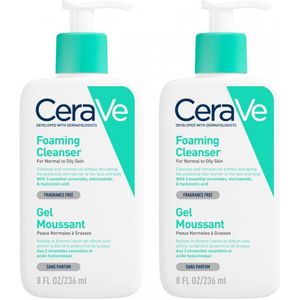 CeraVe - Schuimende Gel - 236 ml - Gezichtscleansers