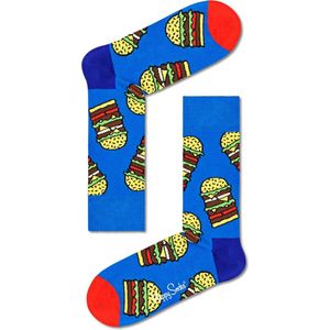 Happy Socks Burger Sock - unisex sokken - Unisex - Maat: 41-46