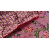 Pip Studio - Coco Flower - Dekbedovertrek - Koraal - 200x200/220 cm