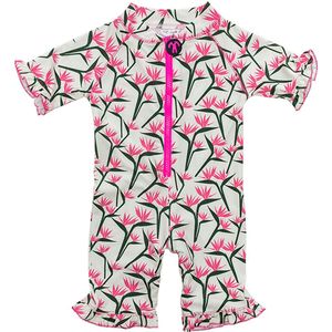 Ducksday - UV-werend zwempakje - voor meisjes - UPF 50+ - Coco - maat  1 jaar