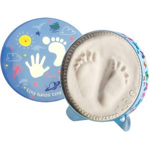 Baby Fotolijstje met Klei Afdruk Gipsafdruk baby - - Kraamcadeau jongens Kraamcadeau meisjes – Pasgeboren Baby – Geboortecadeau afdrukkenset