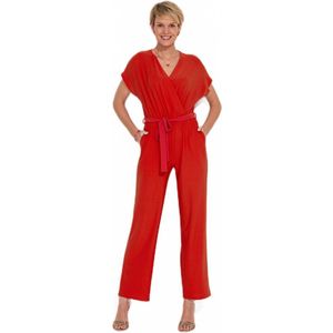 Broek jumpsuit in stretch breisel