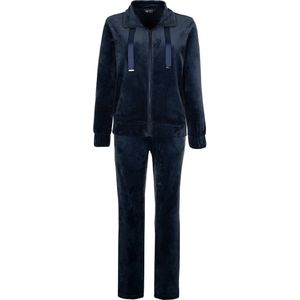 Pastunette Premium - Huispak - Donkerblauw - Velours - Rits