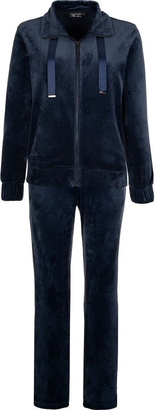 Pastunette Premium - Huispak - Donkerblauw - Velours - Rits