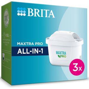 BRITA Maxtra Filterpatronen - 3 Stuks | Waterfilter voor Waterfilterkan | Brita Maxtra Filter