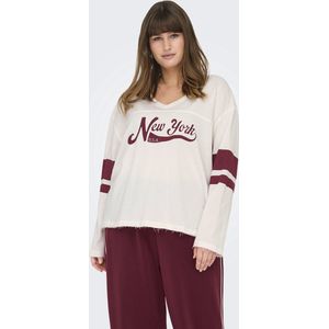 ONLY CARMAKOMA - CAREMERY V-NECK SWEAT JRS - Dames - Sweaters