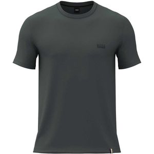 BOSS - T-shirt - Open Green - Ronde Hals - Jersey - Klein Logo - Regular Fit