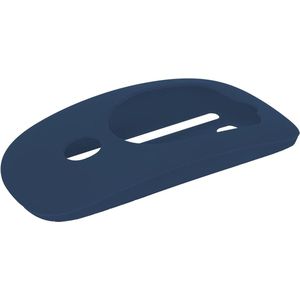 Siliconen Hoes Magic Mouse 1/2 Comfortabele Zachte Verwijderbare Beschermende Huidbeschermer - Middernacht Blauw .