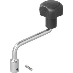 ProPlus Hendel voor neuswiel - 48 mm - Asdiameter 12 mm - Stabiele bediening