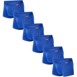 Undiemeister Korte Boxershort Heren - 6-pack - Arctic Sea (Blauw) - Naadloos Ondergoed Premium Onderbroeken Heren - Mellowood Tencel - Ademend, Anti-Bacterieel - Trunks - Maat L