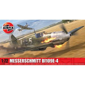 1:72 Airfix 01008B Messerschmitt Bf109E-4 - Vliegtuig Plastic Modelbouwpakket