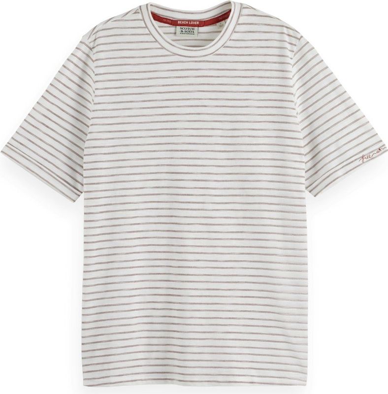 Scotch & Soda - Relaxed Fit - T-shirt - Met Korte Mouwen