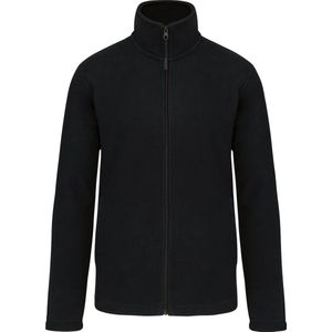 Kariban - Microfleecevest - Zwart - Met Rits