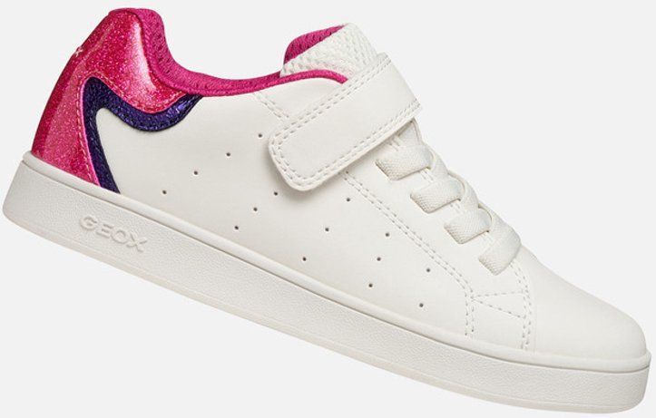 GEOX - Eclyper - Lage Baskets - Fuchsia - Voor Meisjes