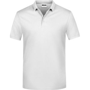 James And Nicholson Heren Basis Polo Shirt (Wit)