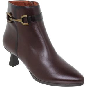 Elegante leren enkellaars