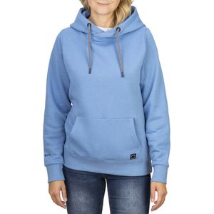 DENIMFY Dames trui DFEmma regular fit Blauw M Volwassenen Hoodie Capuchon Sweatshirt