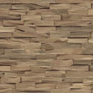 INDO houten wandbekleding, wandpanelen, oppervlakte 1 m²