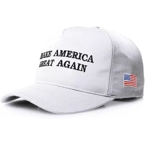Cap - Pet - Humor - Verjaardag - Cadeau - President - Donald Trump - Cap - 2024 - Make America Great Again - Hoed - Republikein - Voor Mannen en Vrouwen - Verstelbare Cap - Baseball Cap - Wit