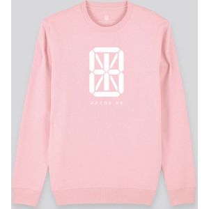 Bright Sweater Power Pink - Signature White Formaat L