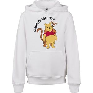Mister Tee Winnie The Pooh - Stronger Together Kinder hoodie/trui - Kids 158/164 - Wit