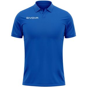 Givova - Pocket - Poloshirt - Blauw - Korte Mouw