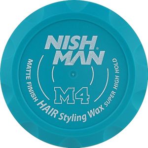 NISHMAN - M4 - Haarstylingswax - Matte Finish - Super High Hold - 100g