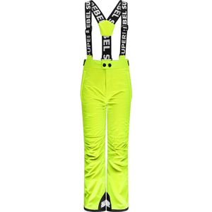 SuperRebel - Ski broek SPEED - Neon Yellow - Maat 164