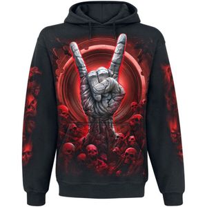 Spiral Tomb of Rock Heren Trui met capuchon - zwart - L