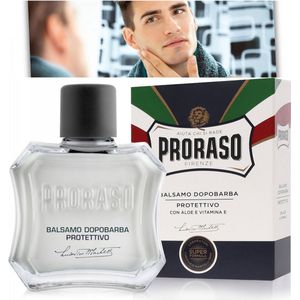 Proraso Aftershave Balsem - Geschikt voor alle huidtypes met Aloë en Vitamine E, 100ml