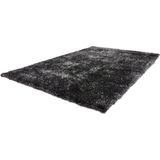 Twist - Handgemaakt - Hoogpolig - Vloerkleed – Vloer kleed - Tapijt – Karpet - 200x290 - Antraciet wit