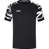 JAKO Shirt Wild Korte Mouw Zwart-Wit Maat XL