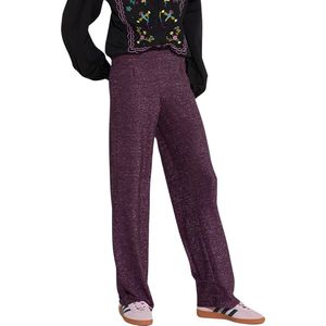 Harper & Yve - Glitter-Pa Broek - Paars - Glinsterende Stof