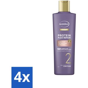 Andrélon – Conditioner – Pro Care Protein Plex Repair – 250 ml - Voordeelverpakking - 4 stuks
