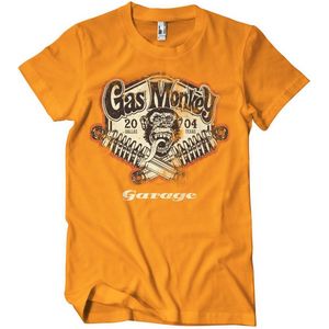 Gas Monkey Garage T-Shirt Spring Coils T-Shirt GMG-1-GMG064-H76-7 Orange-L