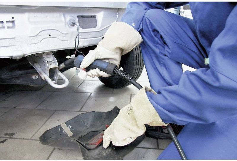 Leipold Doehle Kombi-F 1811 Lashandschoen Runder nerfleer Maat (handschoen): 10, XL EN 12477-A, EN 388, EN 407 Cat II 1