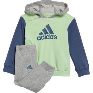 adidas Sportswear Essentials Colorblock Jogger Set Kids - Kinderen - Groen- 74