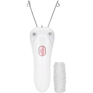 Elektrische Gezichtshaarverwijderaar voor Dames - Draad Epilator, Haarverwijderaar voor het Gezicht en Lichaam