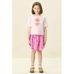 Sissy-Boy - Lichtroze - T-shirt - Oversized - Artwork met Zonnetje