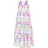 usha - Festival Collection - Midi-jurk - Met Ruffles - Floral Print