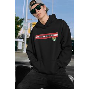Hoodie met Rotterdam Opdruk en Stadswapen – Heren Casual – Maat XL